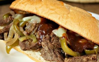 crock pot philly cheese steaks