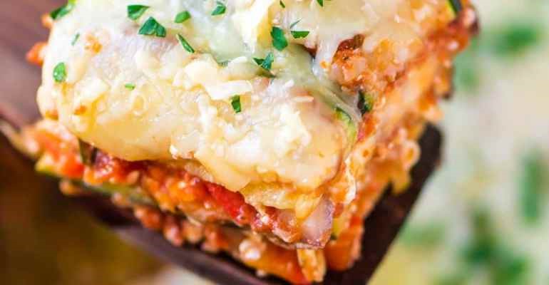 crock pot veggie lasagna