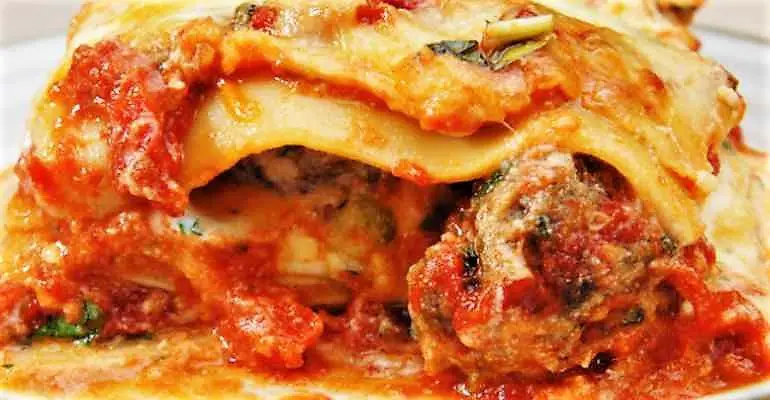 meatball lasagna