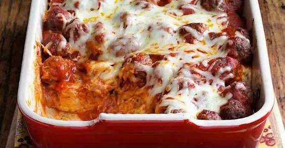 meatball sub casserole