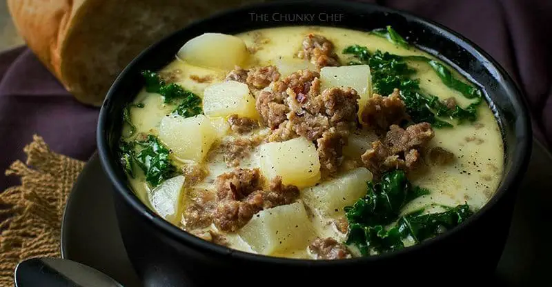 slow cooker zuppa toscana