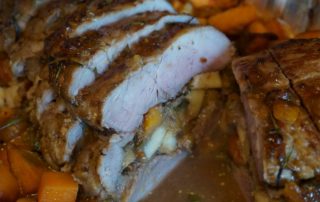 stuffed pork loin