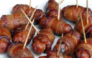 bacon wrapped cocktail weiners