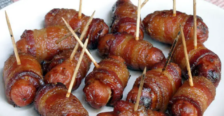 bacon wrapped cocktail weiners