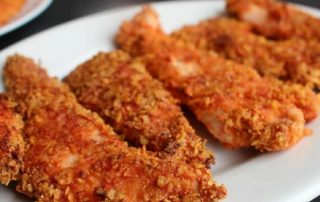 baked salsa chicken fingers