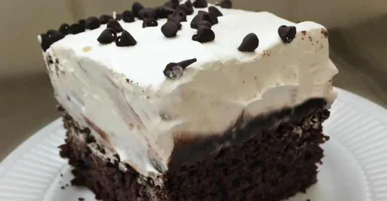 chocolate pudding poke cake