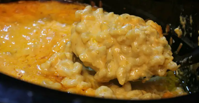 crock pot and cheese