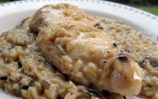 crockpot chicken and rice