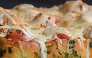 meatball stuffed garlic bread sliders