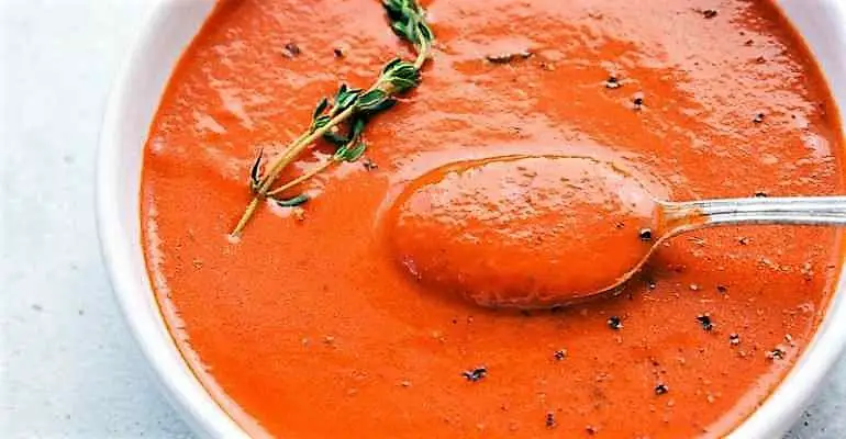roasted tomato basil soup