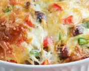 sausage and peppers breakfast casserole
