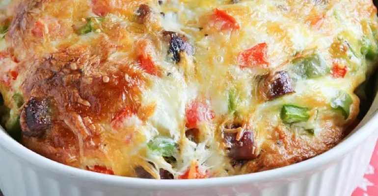 sausage and peppers breakfast casserole